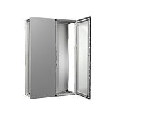 VX Шкаф 1000x1800x400 с монтажной платой, двухстворчатая дверь | код 8080000 | Rittal